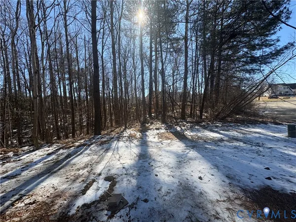 a view of wooden fence