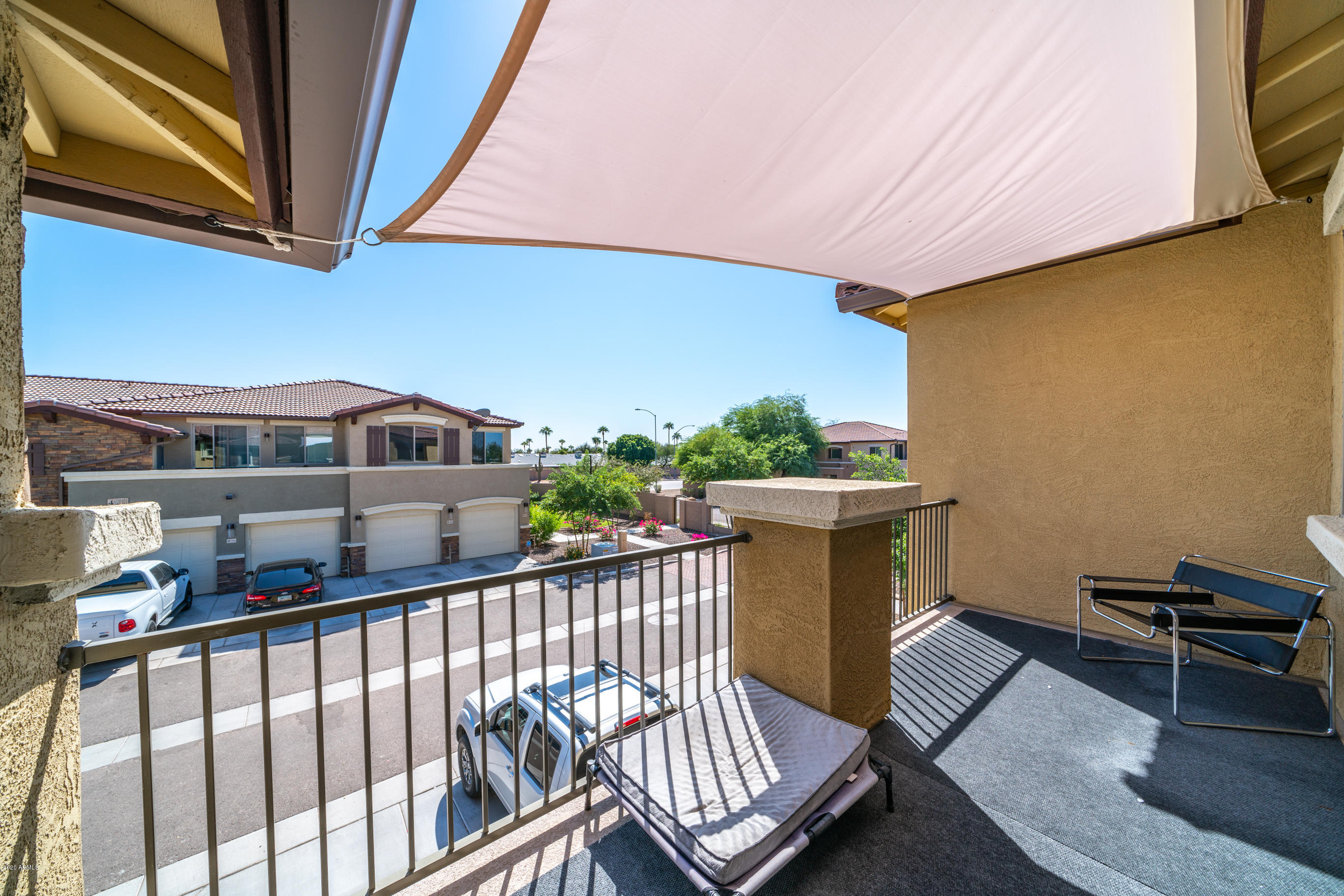 7820 East Baseline Road, Unit 208 Mesa, AZ 85209 - Photo 27 of 29 a balcony view with a seating space