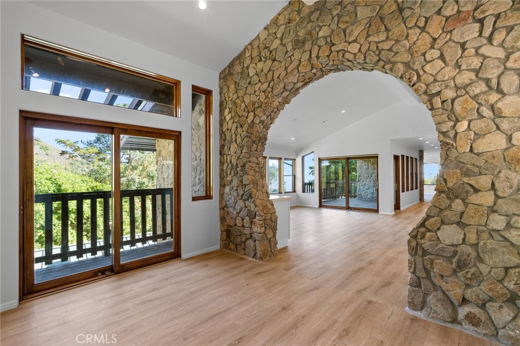 51422 Partington Ridge Road Big Sur, CA 93920 - Photo 8 of 36 a view of an entryway with a garden