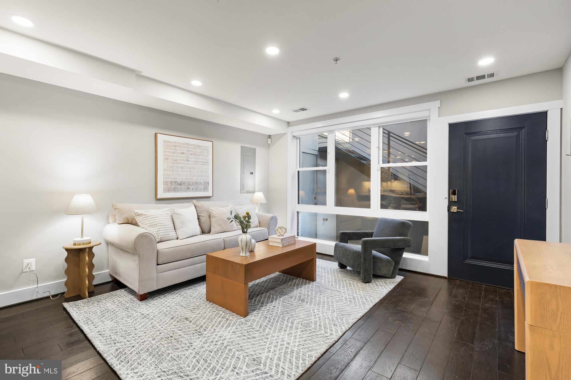 1503 K Street Southeast, Unit C01 Washington, DC 20003 - Photo 4 of 16 a living room with furniture and a window