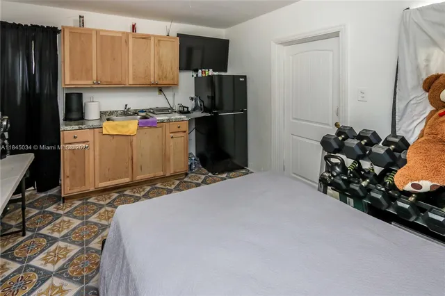 a room with storage and utility