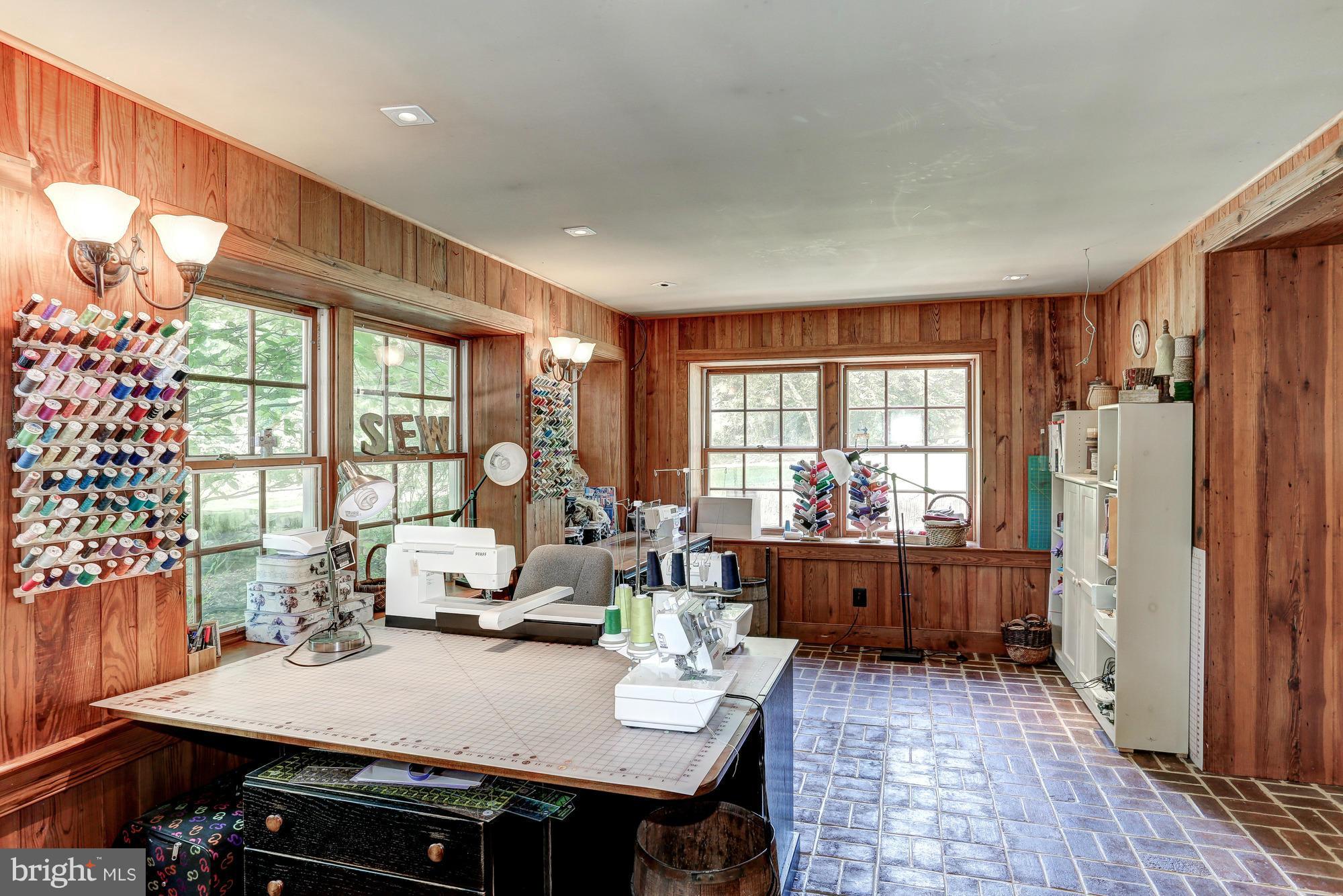 18099 Raven Rocks Road Bluemont, VA 20135 - Photo 21 of 30 Brick flooring large room for all purposes