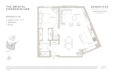 $1,150,000 | 1 Bristol Court, Unit 217, San Francisco, CA 94130