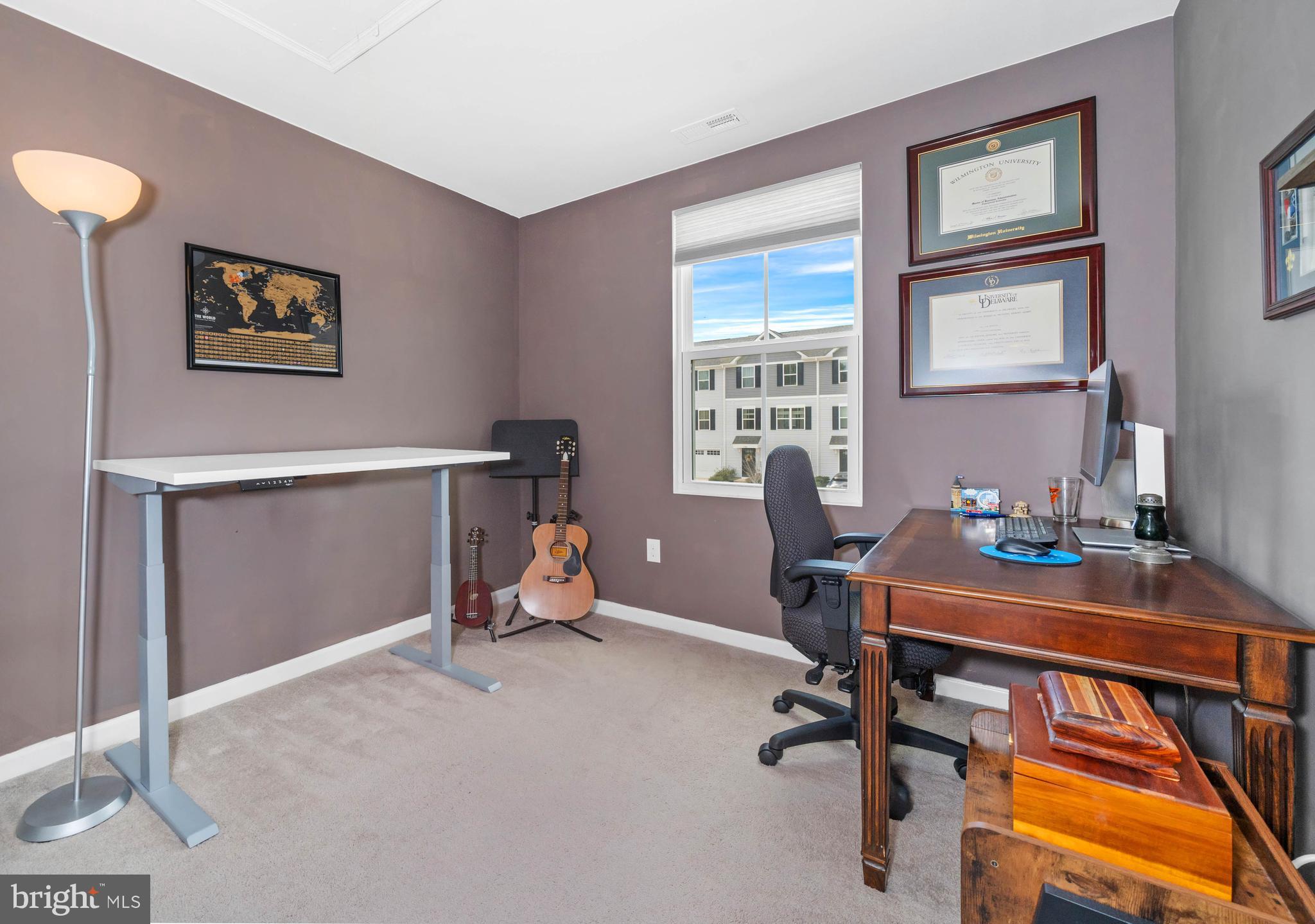 141 Wye Oak Drive Townsend, DE 19734 - Photo 24 of 32 a view of a workspace with furniture and a window