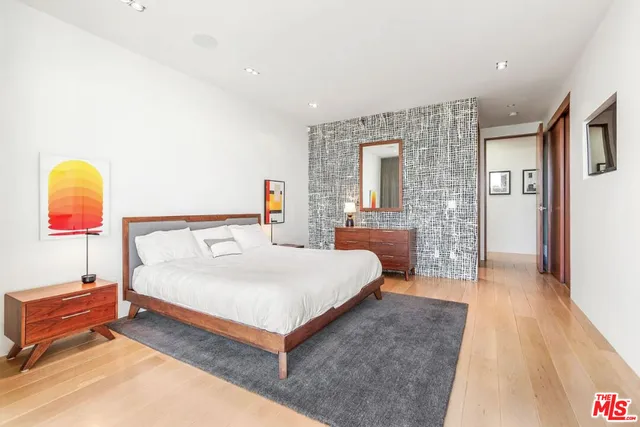 a kitchen with lots of counter space and furniture