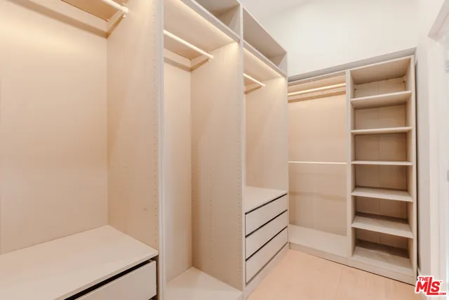 a view of a bathroom with a tub