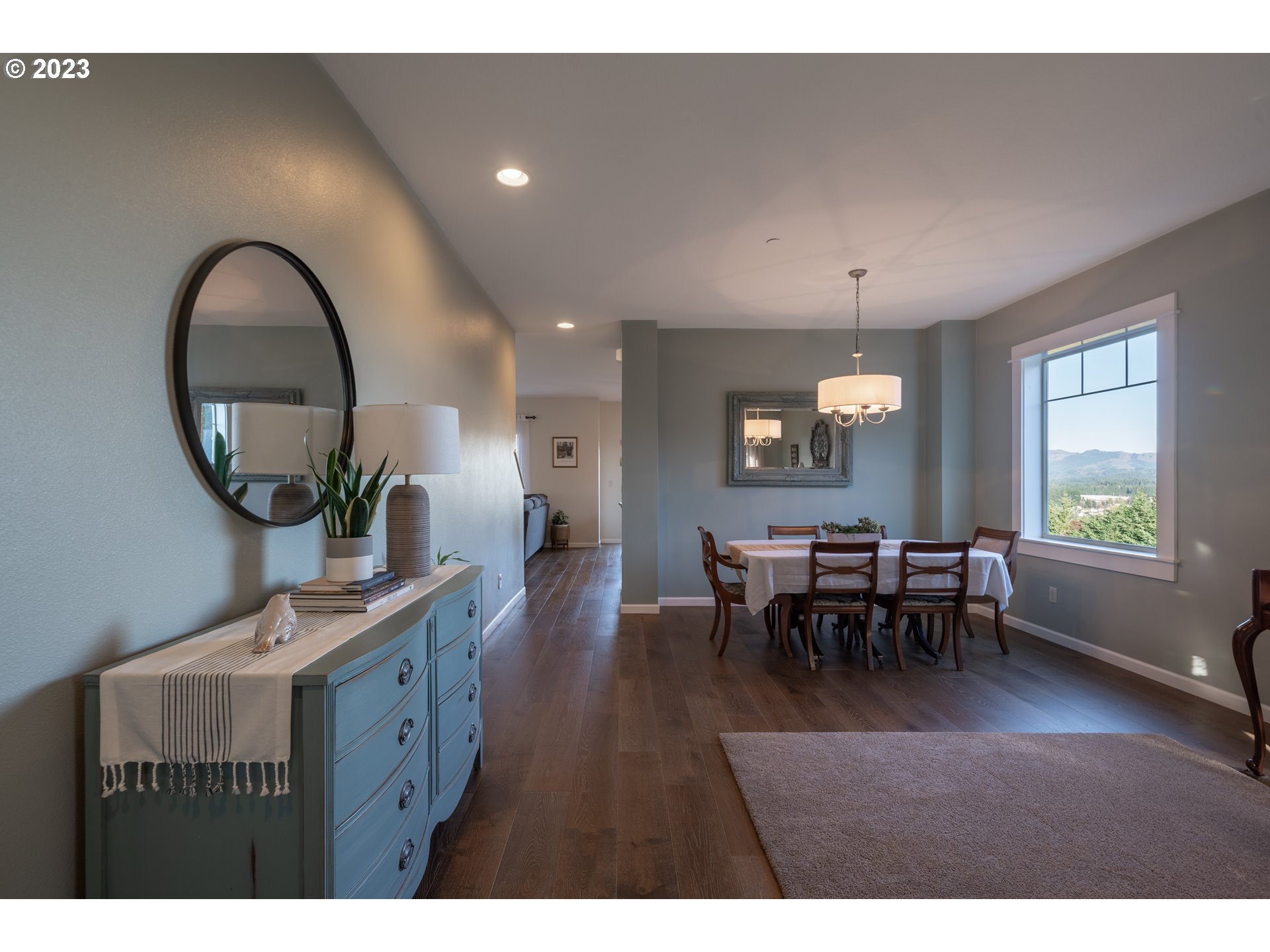 2909 Northwest Hill Street Camas, WA 98607 - Photo 5 of 42 a view of a dining room with furniture and a window