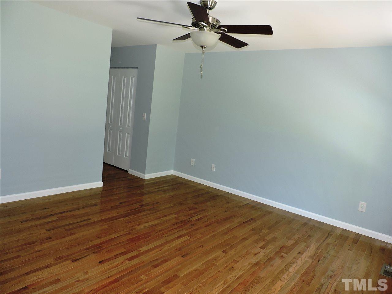 Master bedroom on the first floor.