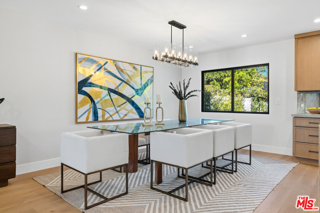 5032 Bluebell Avenue Valley Village, CA 91607 - Photo 44 of 75 a view of a dining room with furniture window and outside view