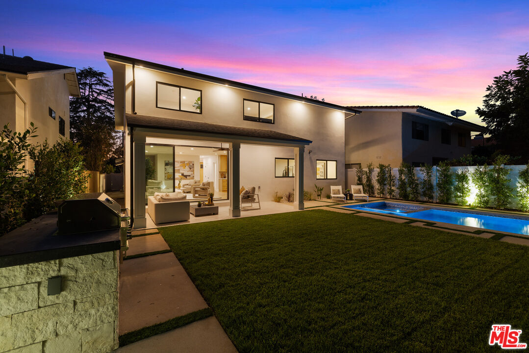 5032 Bluebell Avenue Valley Village, CA 91607 - Photo 67 of 75 a view of a house with a yard