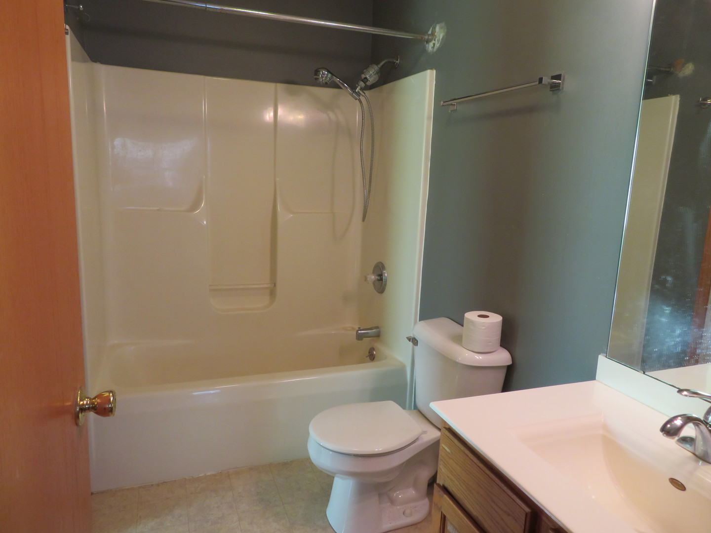 440 South Peace Road, Unit 440 Sycamore, IL 60178 - Photo 12 of 19 a bathroom with a sink toilet and shower