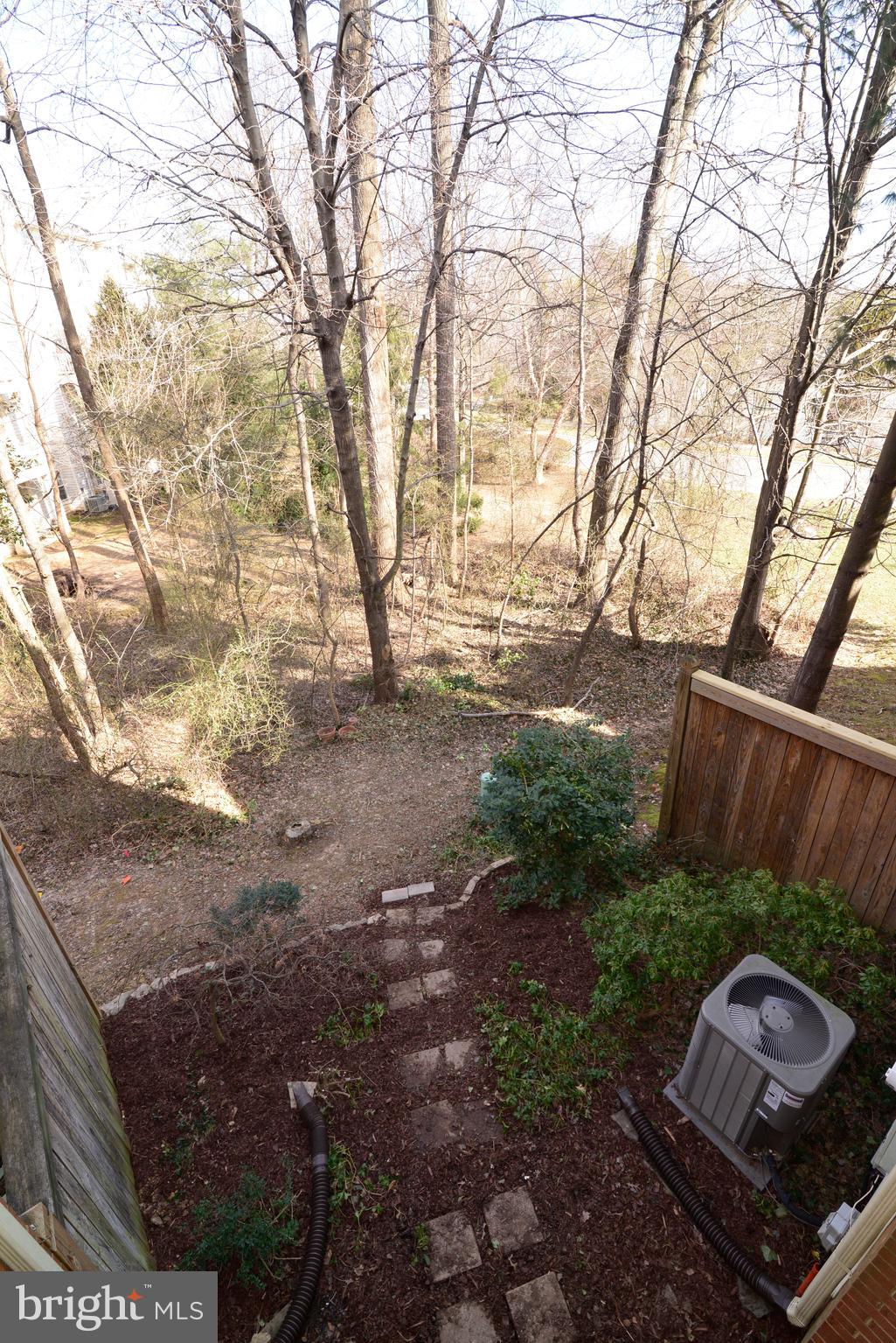 1384 Park Garden Lane Reston, VA 20194 - Photo 14 of 38 A view from the deck - peaceful views and setting.