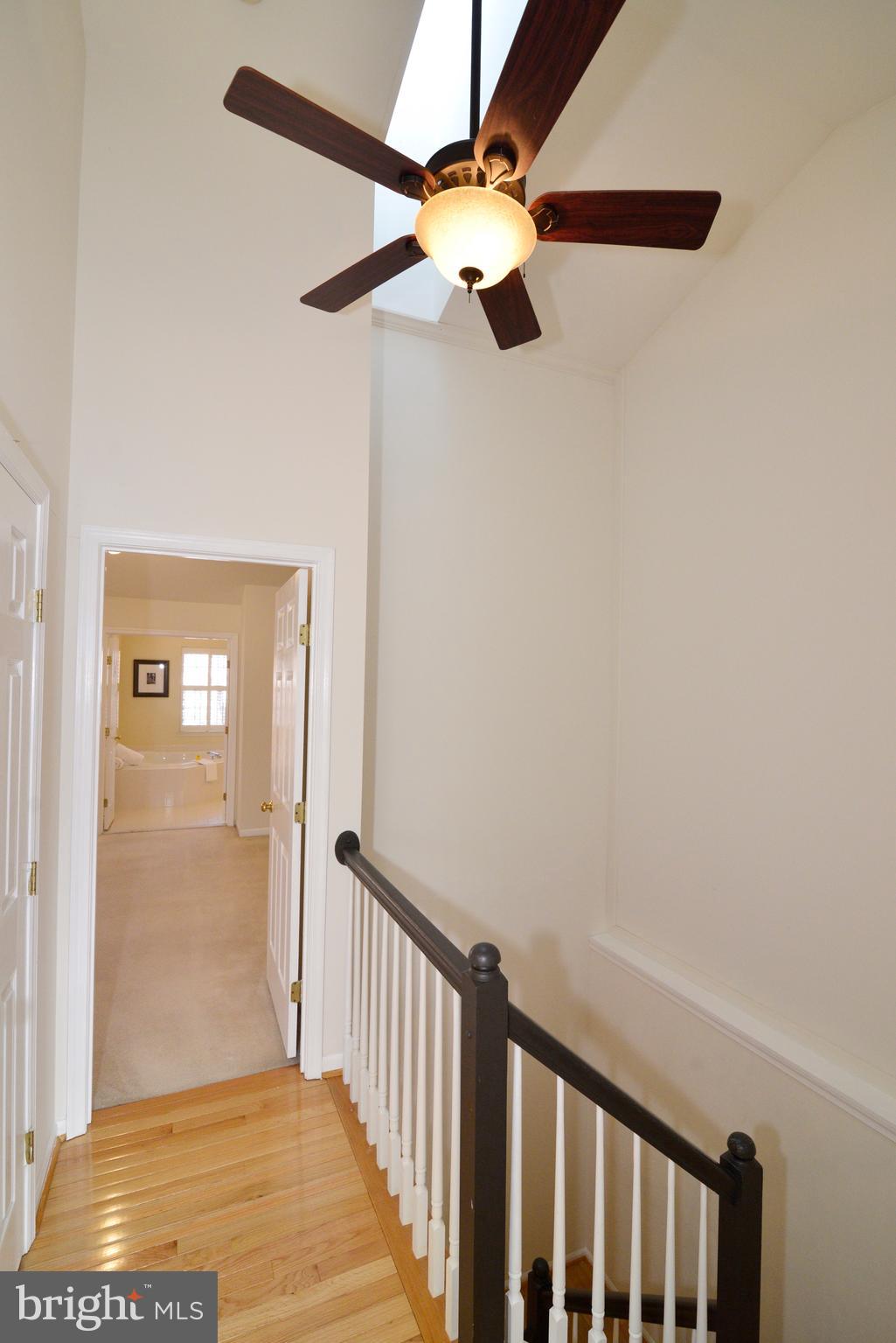 1384 Park Garden Lane Reston, VA 20194 - Photo 16 of 38 The upper level landing has a skylight.