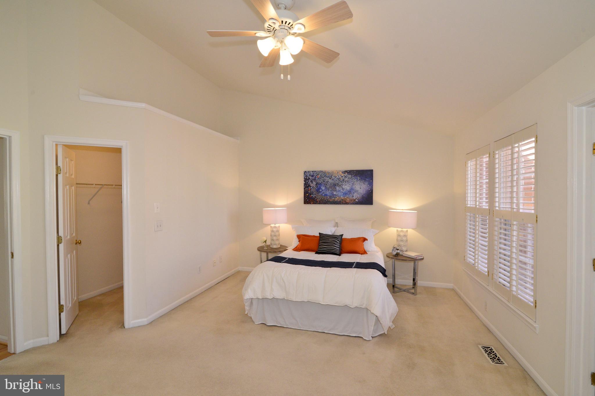 1384 Park Garden Lane Reston, VA 20194 - Photo 18 of 38 The owner's suite has a new ceiling fan.