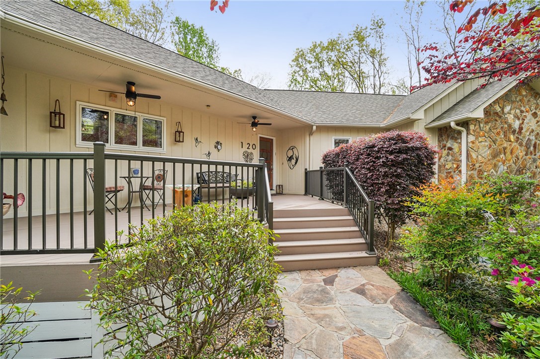 120 Beacon Ridge Circle Salem, SC 29676 - Photo 7 of 49 This inviting home features a charming exterior with stone accents and a welcoming porch.