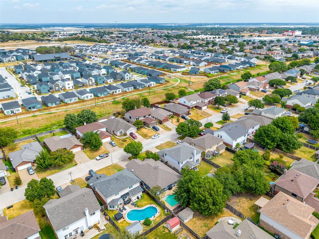 9825 Stoney Bridge Road Fort Worth, TX 76108 - Photo 37 of 40 Aerial view of established neighborhood