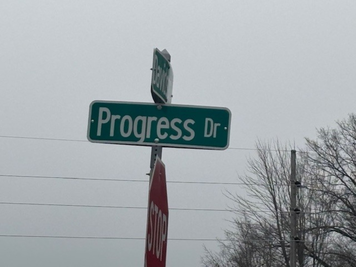 Tbd Progress Drive Mount Vernon, IL 62864 - Photo 7 of 10 a close up of a street sign