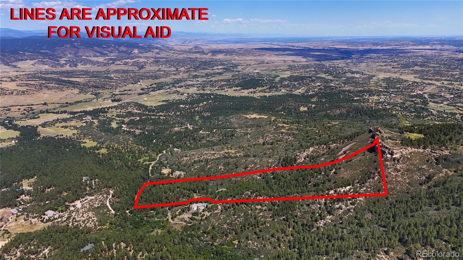 5080 South Perry Park Road Sedalia, CO 80135 - Photo 6 of 39 a view of a flower in a yard