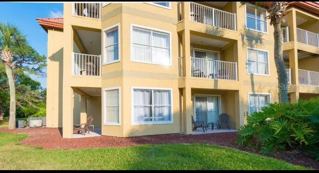 a front view of a multi story residential apartment building