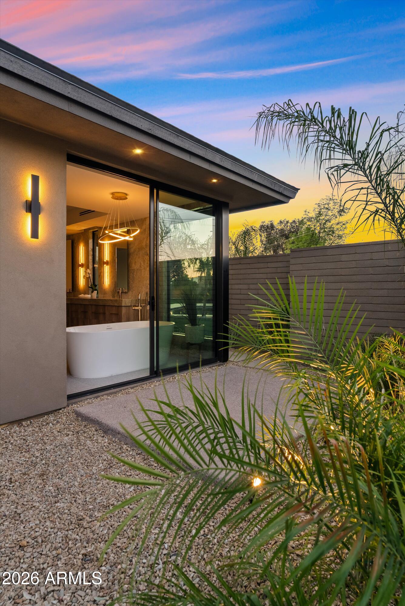 4610 East Flower Street Phoenix, AZ 85018 - Photo 22 of 41 Primary Bathroom | Indoor | Outdoor Zen