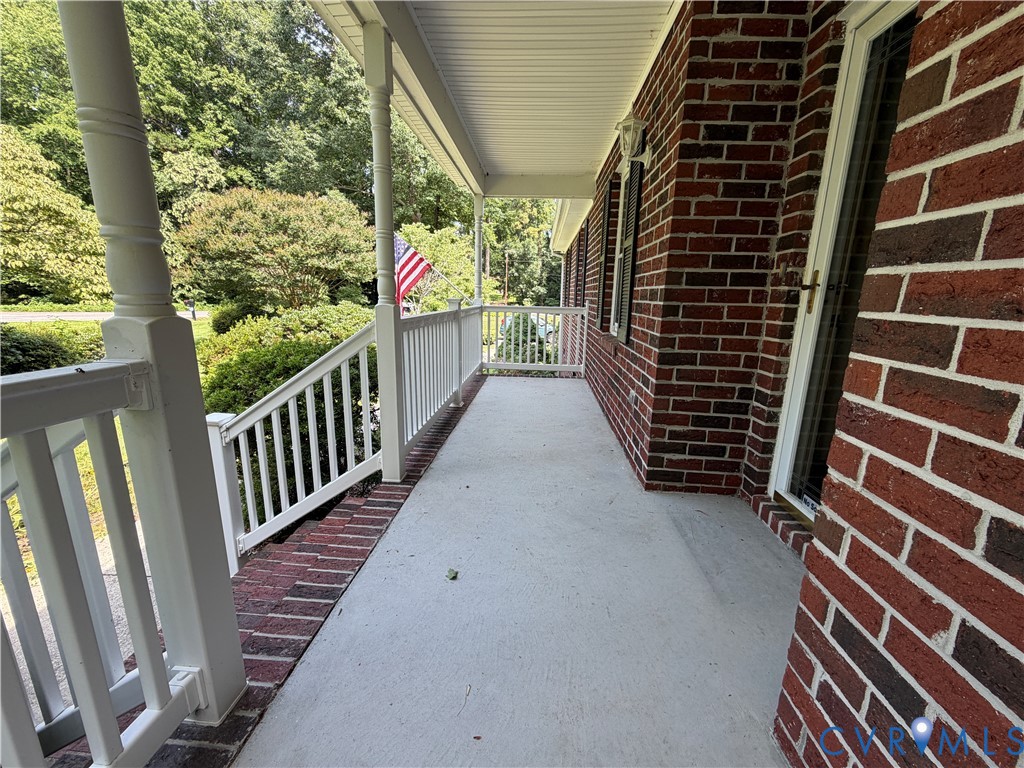 3933 Dunraven Road North Chesterfield, VA 23236 - Photo 4 of 30 a view of balcony with wooden floor