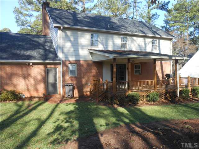 3504 Ranlo Drive Raleigh, NC 27612 - Photo 10 of 10 a view of a back yard of the house