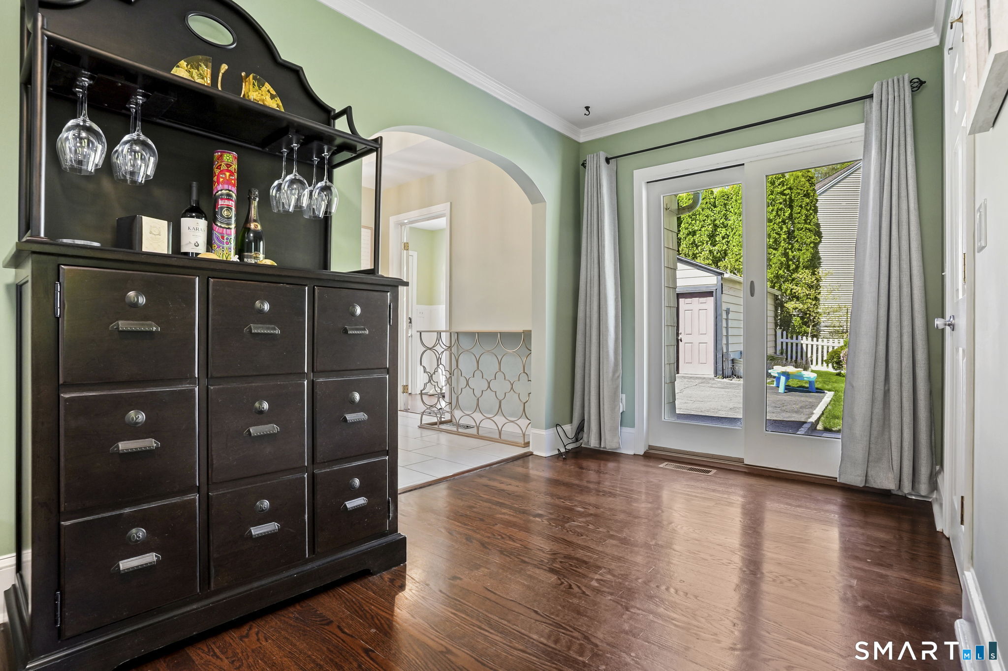 315 Church Hill Road Trumbull, CT 06611 - Photo 14 of 40 a view of a hallway with wooden floor and windows