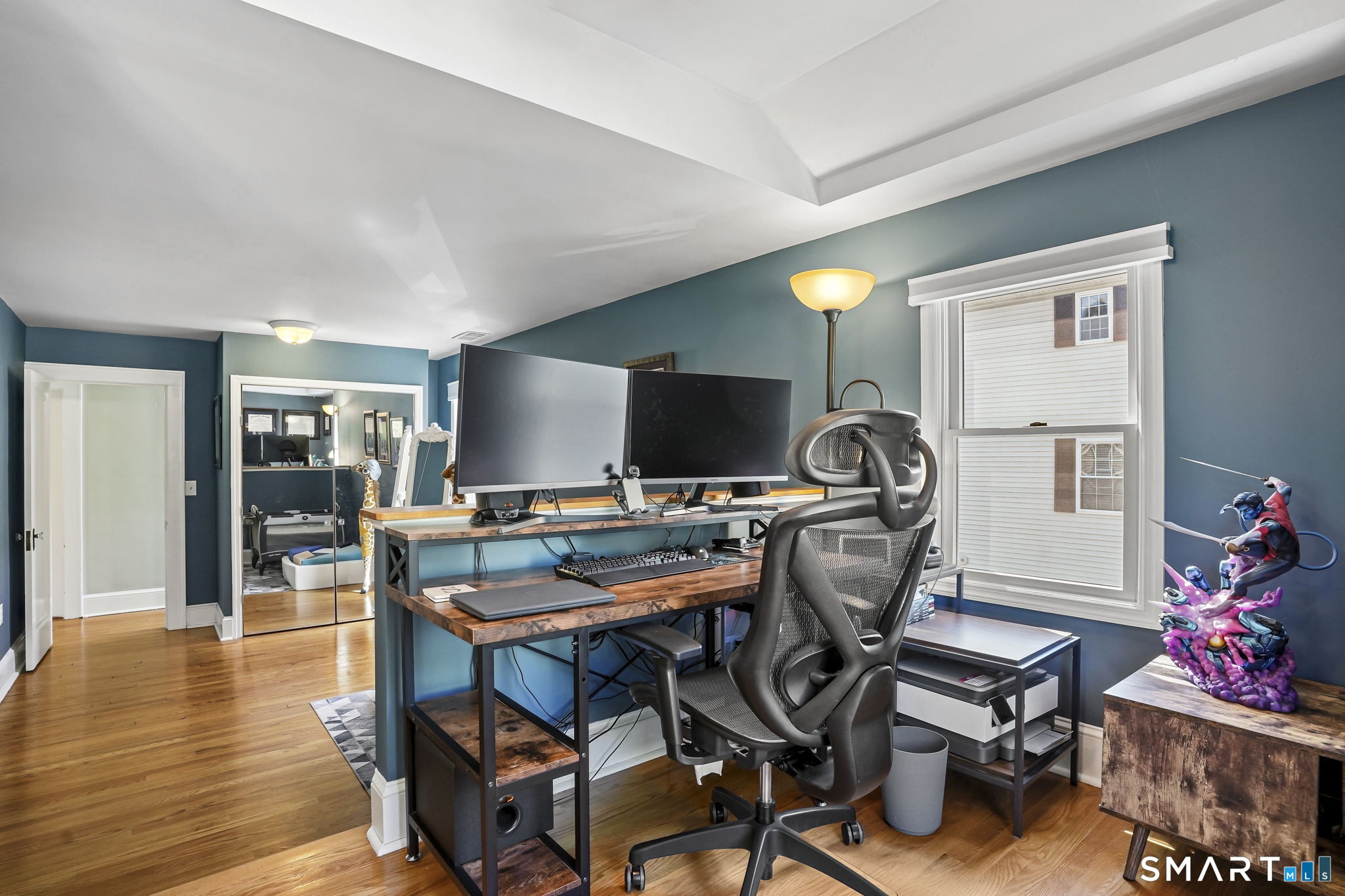 315 Church Hill Road Trumbull, CT 06611 - Photo 28 of 40 a view of a workspace with furniture and wooden floor