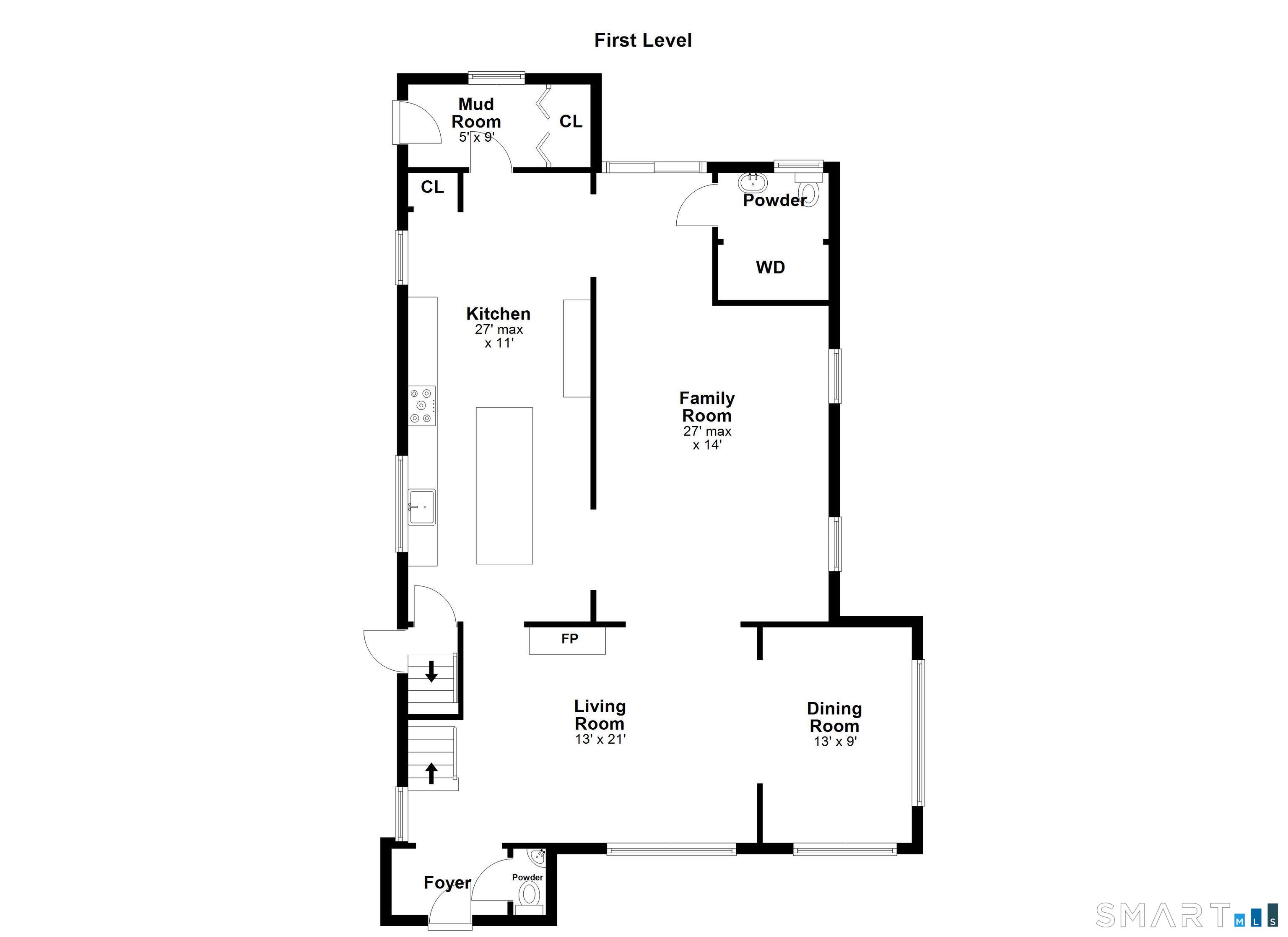315 Church Hill Road Trumbull, CT 06611 - Photo 3 of 40 a picture of floor plan