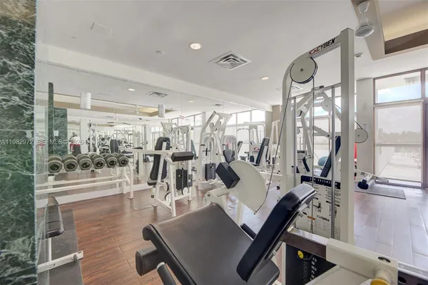 a view of a living room and dining room