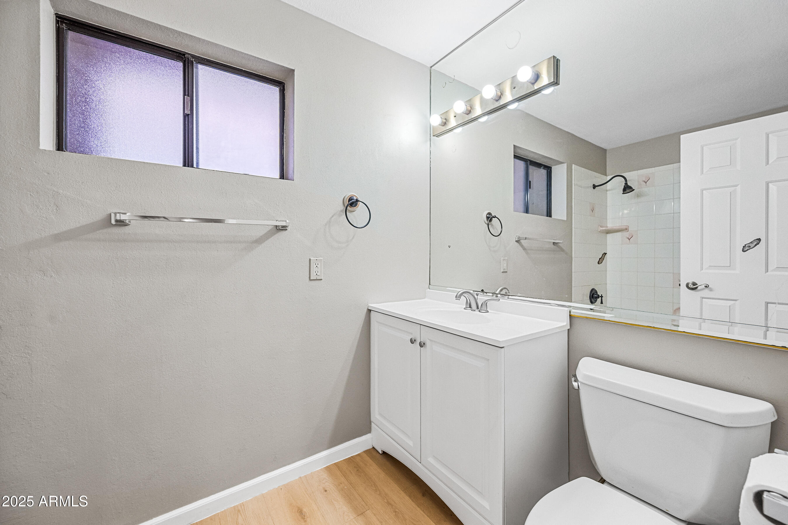 5751 West Del Rio Street Chandler, AZ 85226 - Photo 38 of 44 a bathroom with a sink a toilet and mirror