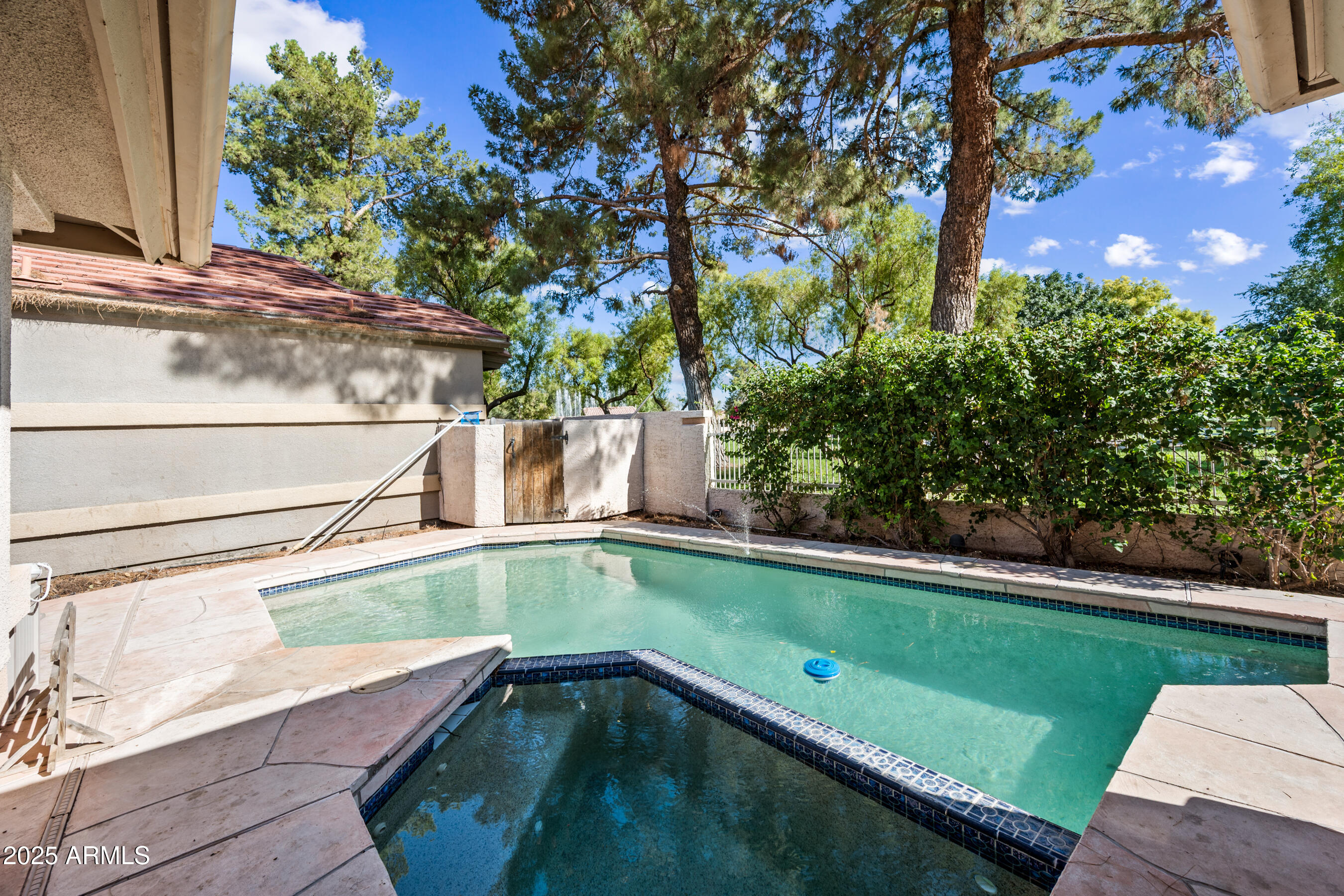 5751 West Del Rio Street Chandler, AZ 85226 - Photo 42 of 44 a view of a balcony with a yard