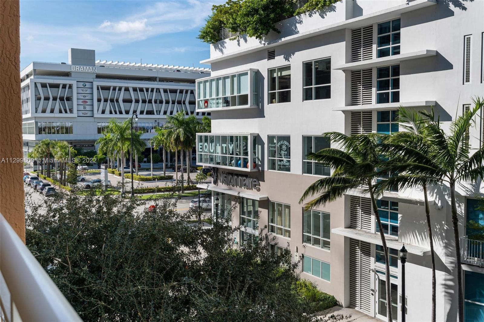 2001 Biscayne Boulevard, Unit 2308 Miami, FL 33137 - Photo 17 of 17 a view of a building with a garden and plants