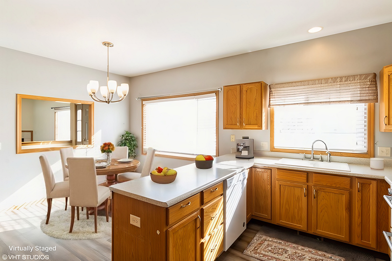 1326 Dancing Bear Lane Elgin, IL 60120 - Photo 7 of 28 a view of a kitchen area with furniture and window