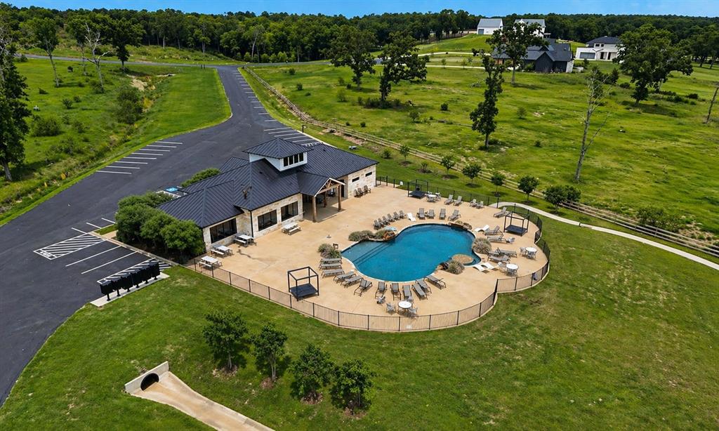 7322 Ranch Oaks Trail Malakoff, TX 75148 - Photo 7 of 11 an aerial view of a house with a swimming pool
