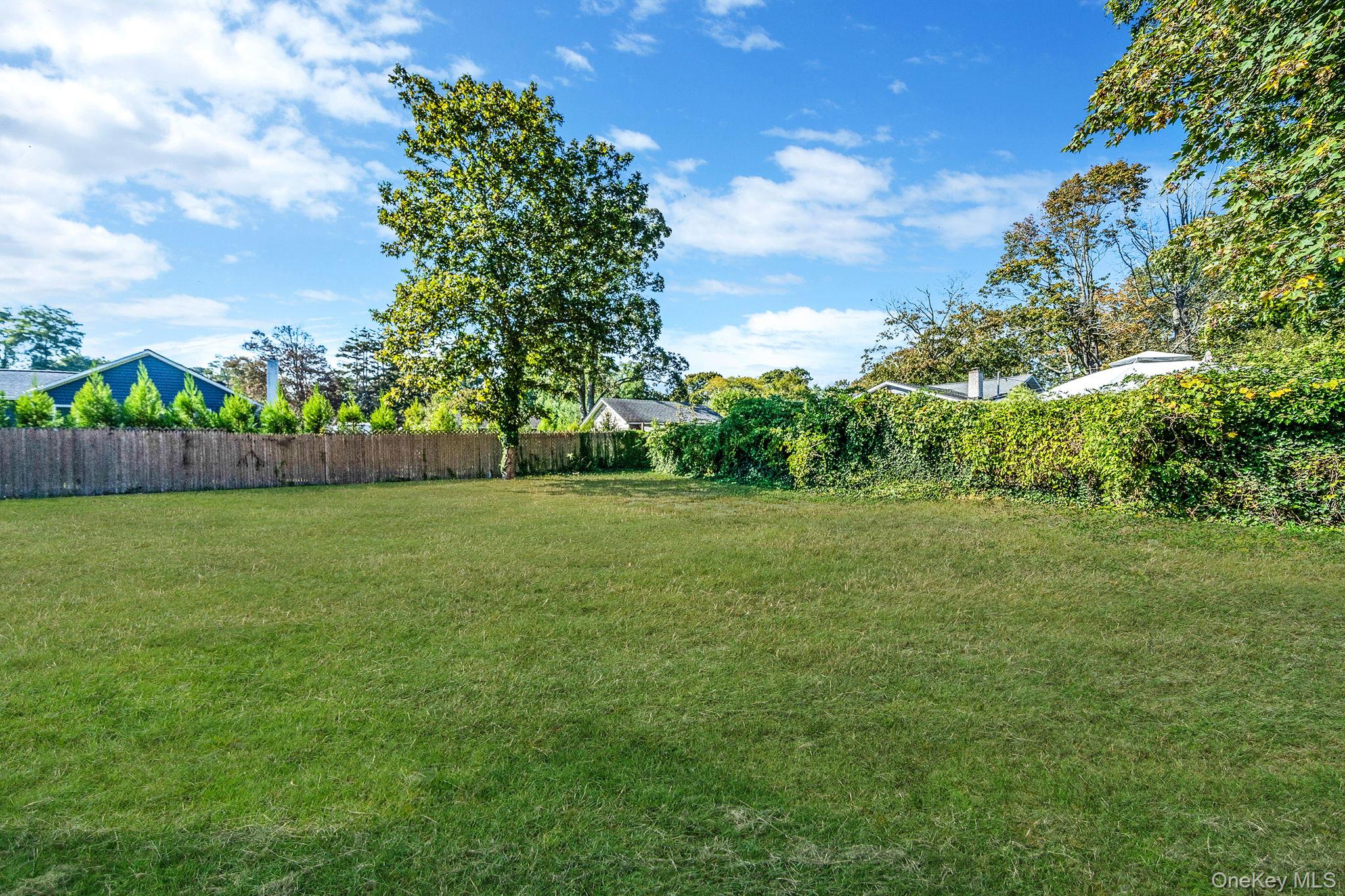 15 Sayville Road Mastic Beach, NY 11951 - Photo 22 of 25 a view of garden with trees in the background