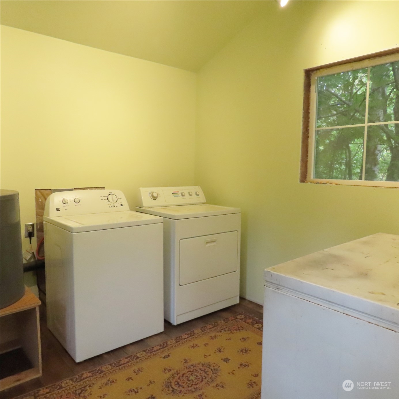 3624 Dabob Road Quilcene, WA 98376 - Photo 25 of 37 a utility room with dryer and washer