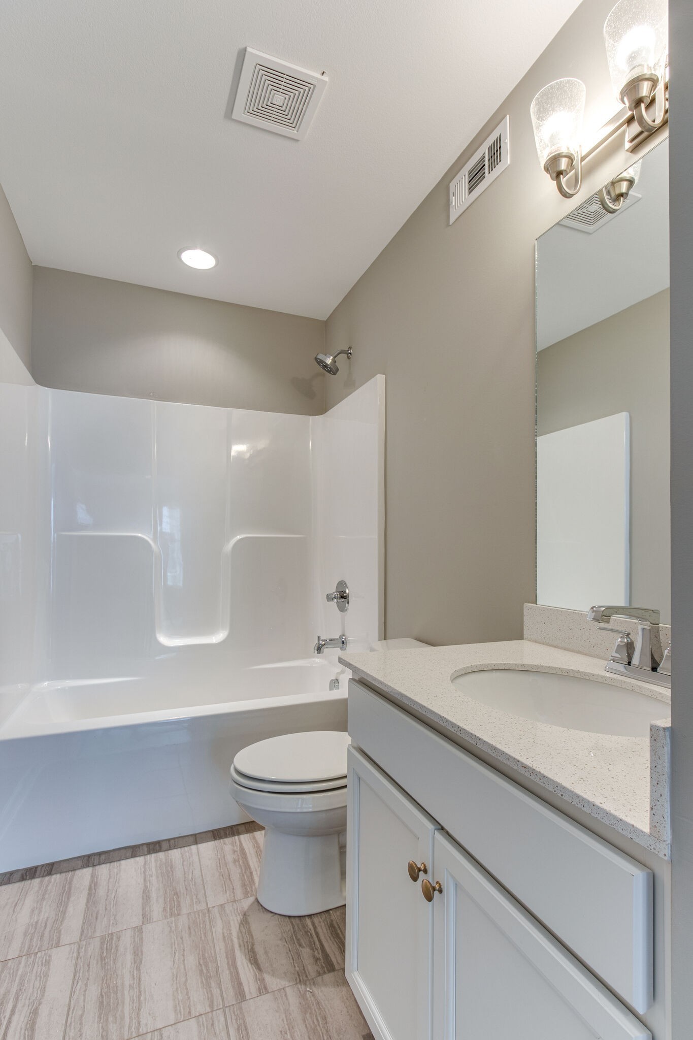 3524 Learning Lane Murfreesboro, TN 37128 - Photo 7 of 14 a bathroom with a sink a toilet and a large mirror
