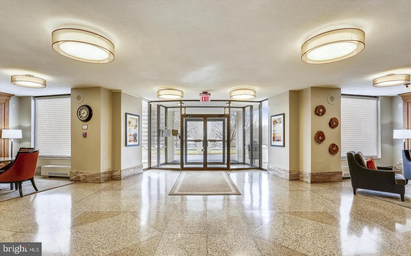 1121 University Boulevard West, Unit 1104B Silver Spring, MD 20902 - Photo 4 of 28 Another Lobby view