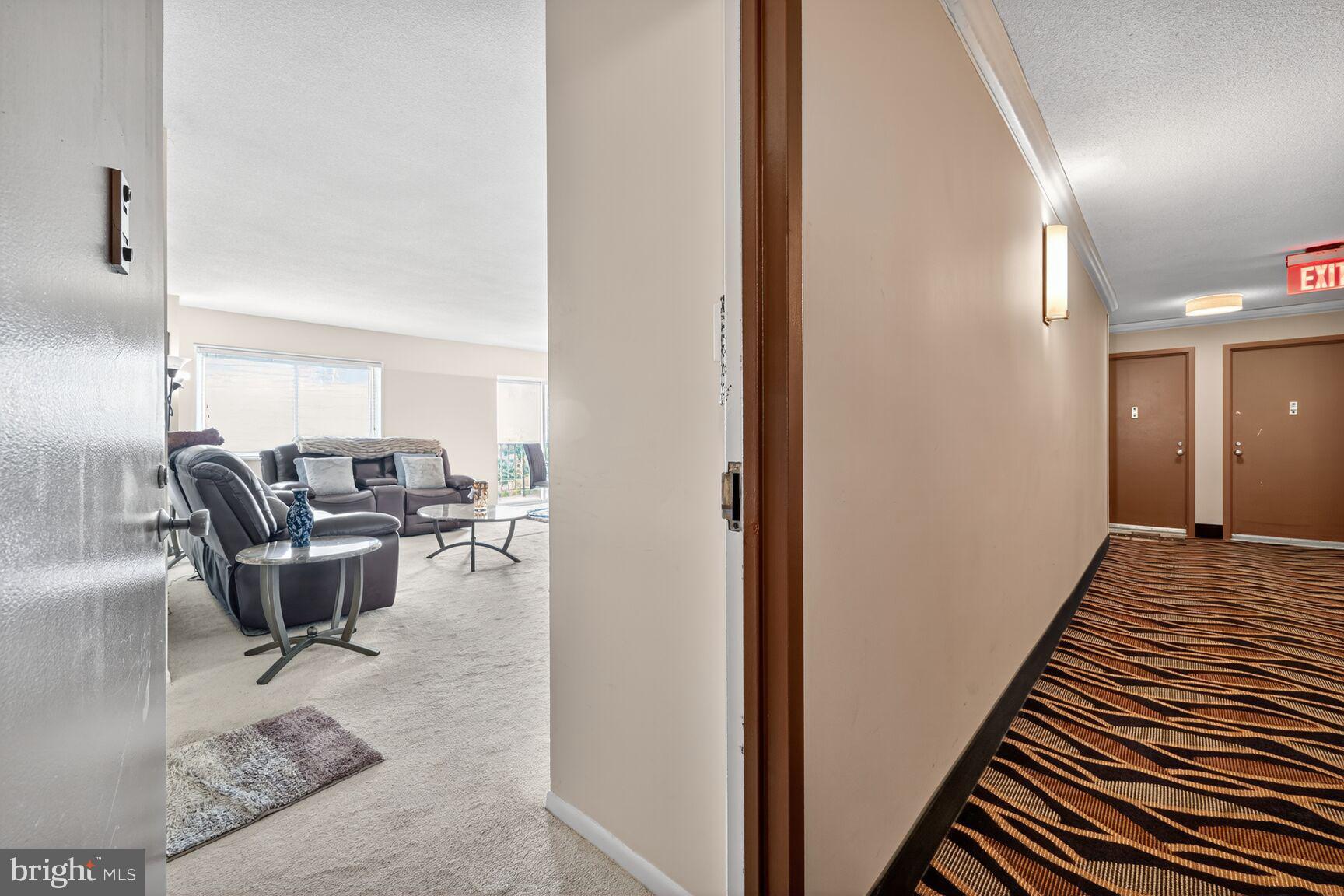 1121 University Boulevard West, Unit 1104B Silver Spring, MD 20902 - Photo 8 of 28 Unit with hallway view