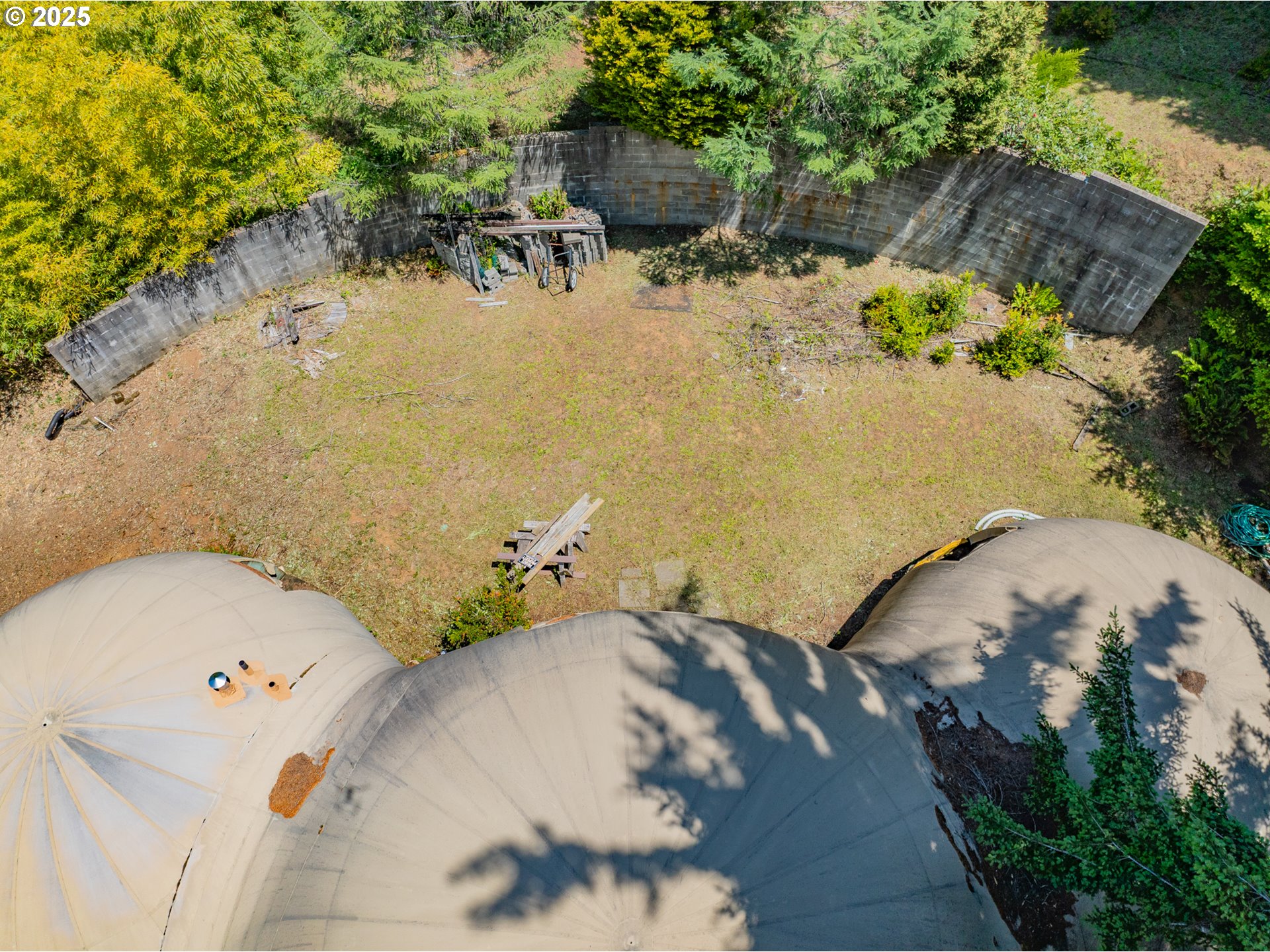 58812 Garden Valley Road Coquille, OR 97423 - Photo 33 of 36 an aerial view of a house with a yard