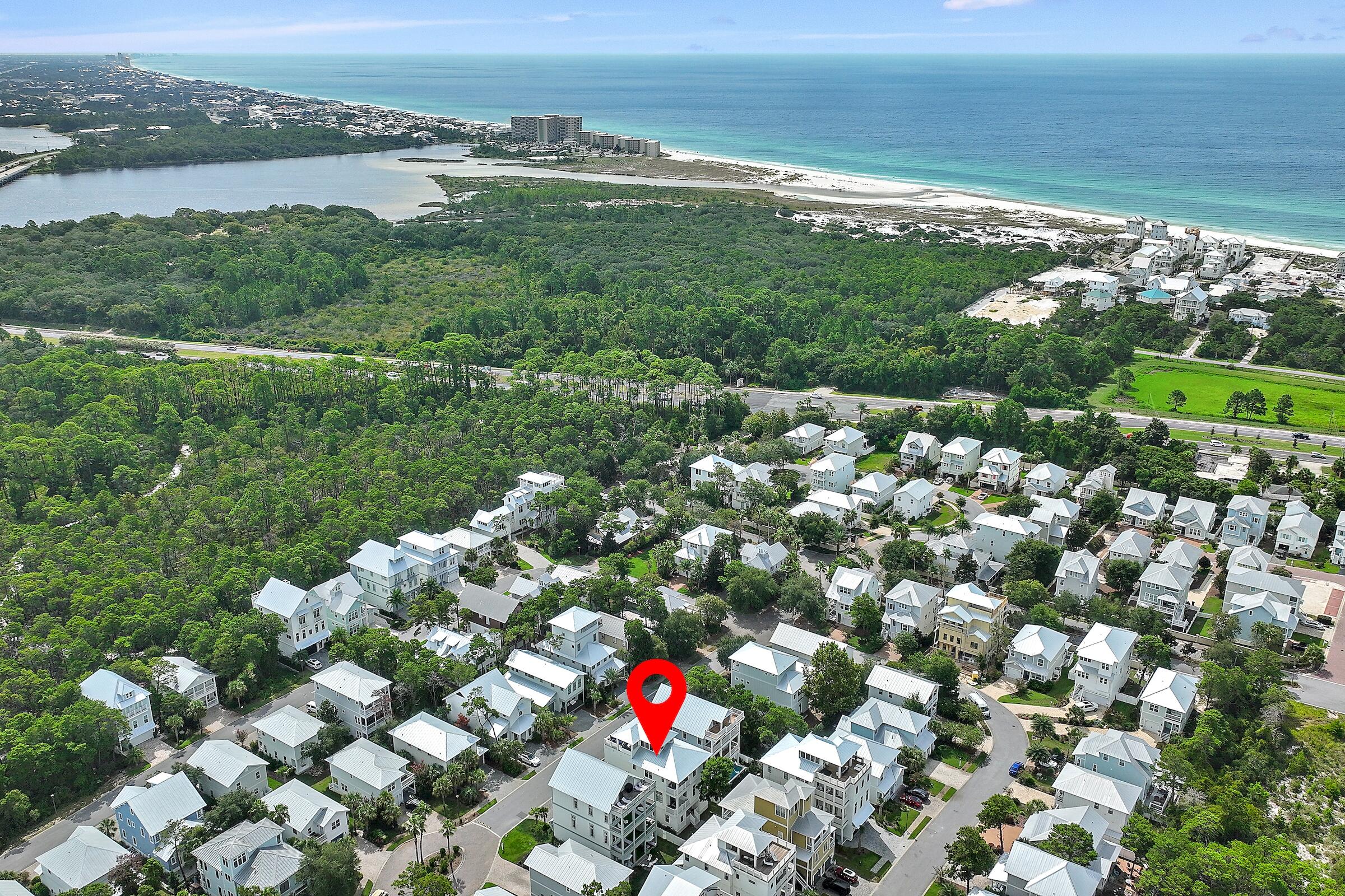 71 Grande Pointe Drive Inlet Beach, FL 32461 - Photo 4 of 48 a view of a city