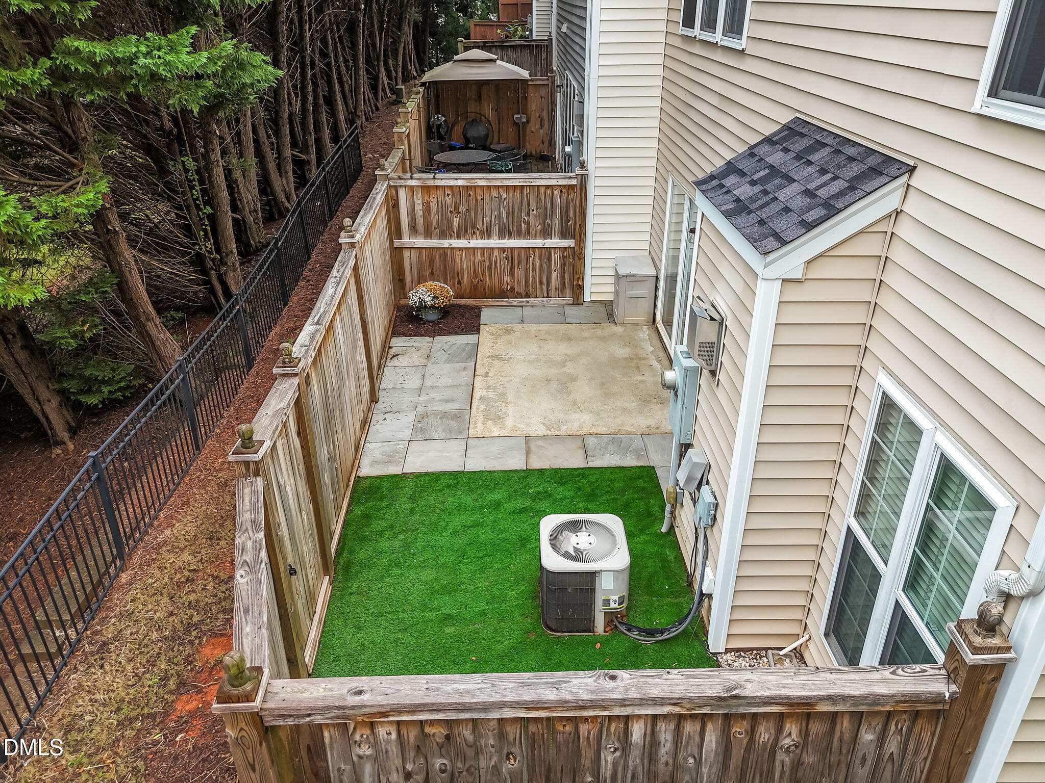7805 Jeffrey Alan Court Raleigh, NC 27613 - Photo 34 of 46 a view of outdoor space and barbecue grill
