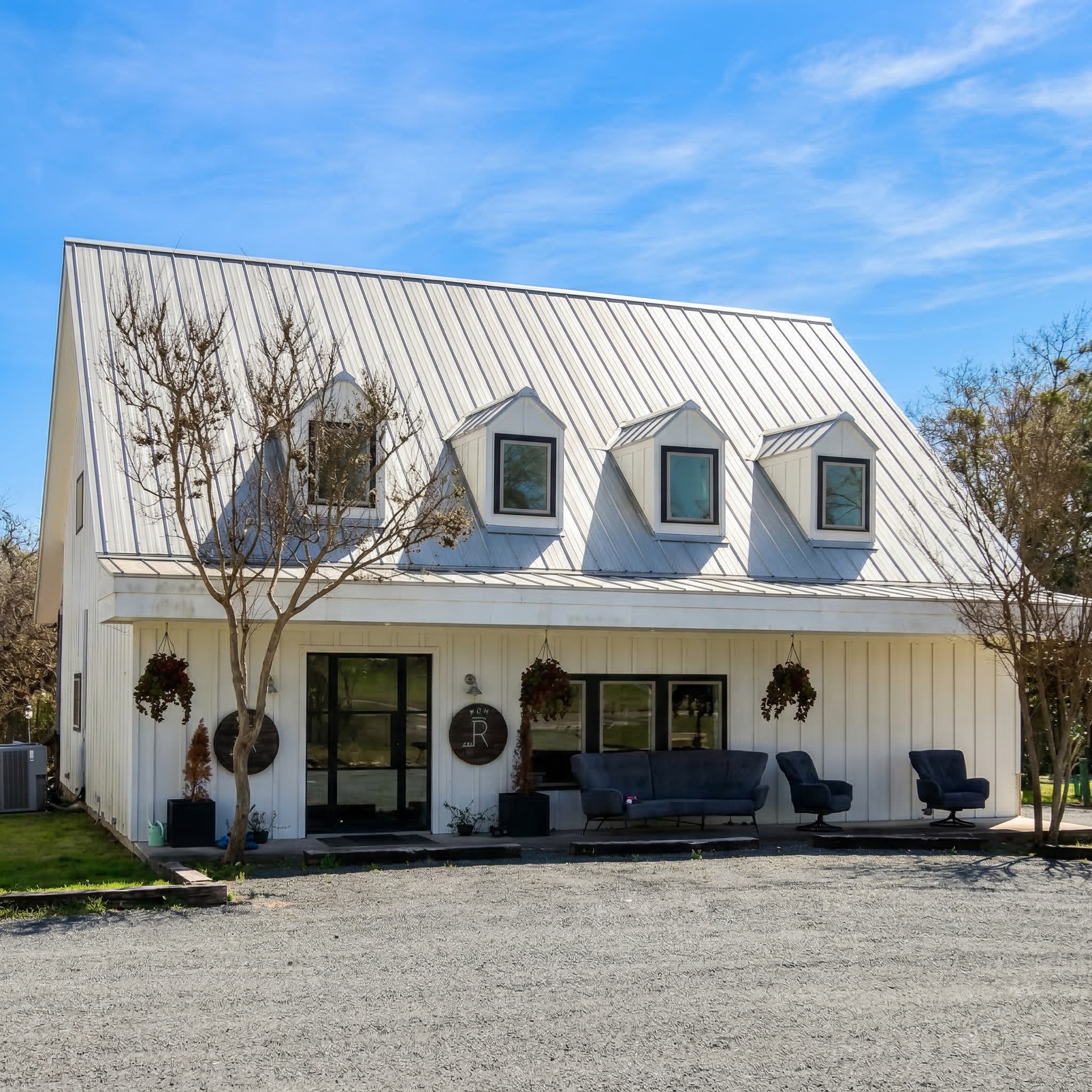 453 North Washington Street Round Top, TX 78954 - Photo 2 of 16 The 2,682 sq ft main commercial building offers flexible gallery/workshop space, an upstairs studio, and 2 full plus 2 half baths