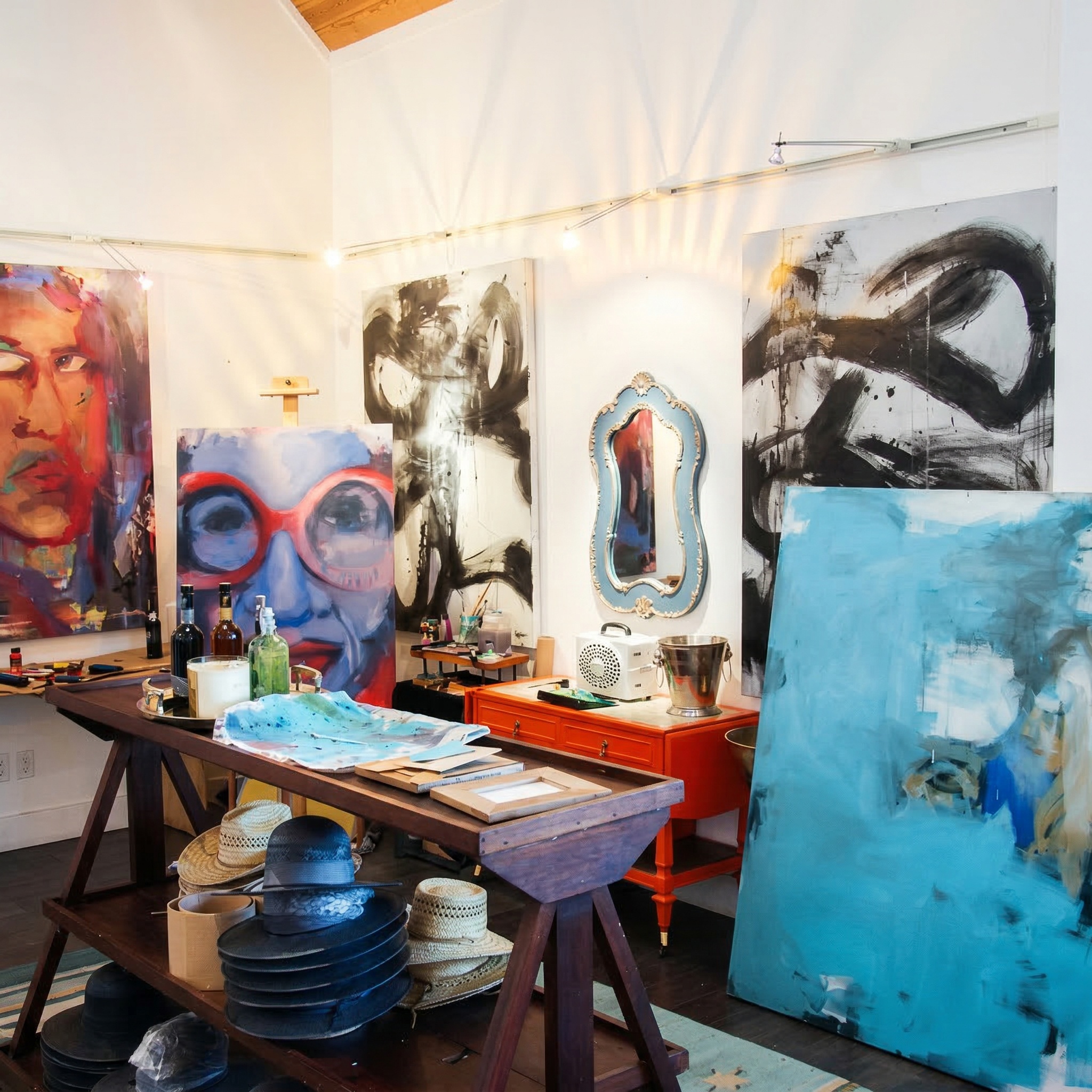 453 North Washington Street Round Top, TX 78954 - Photo 4 of 16 Commercial building is adaptable for retail, studios, offices, hospitality, or events.