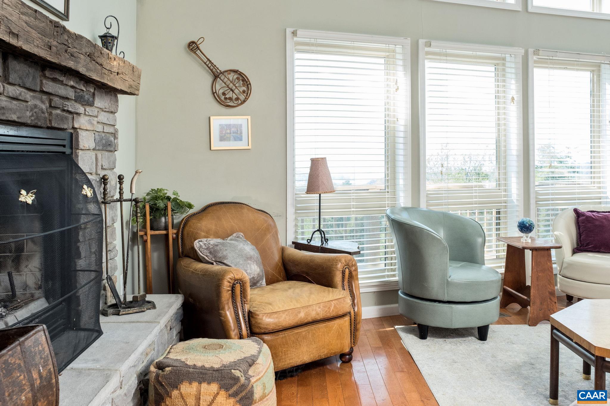 70 Percy Lane Fairfield, VA 24435 - Photo 12 of 52 a living room with furniture and a fireplace