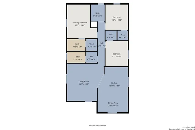 a picture of a bench in a wall