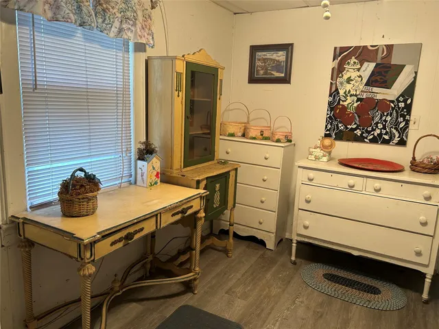 a room with storage and utility