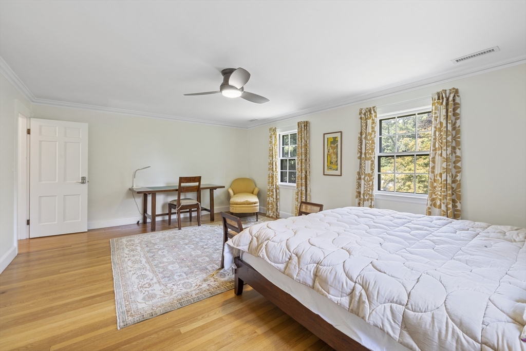 208 Rutledge Road Belmont, MA 02478 - Photo 20 of 34 a bedroom with a bed furniture and a window