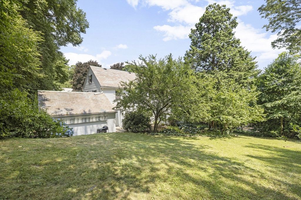 208 Rutledge Road Belmont, MA 02478 - Photo 34 of 34 a view of a house with a yard